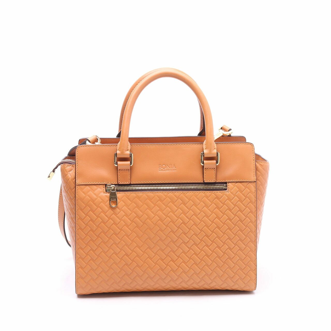 Bonia Brown Satchel