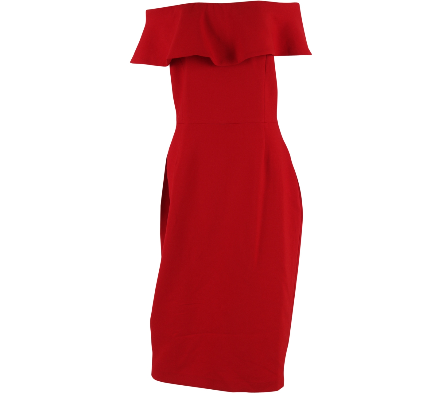 Zara Red Midi Dress