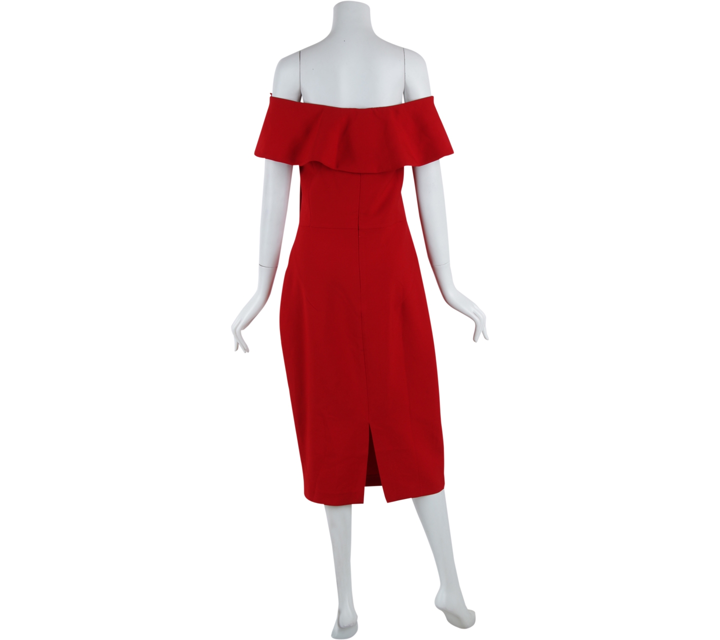 Zara Red Midi Dress