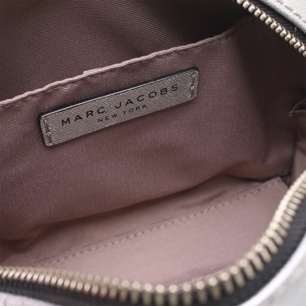 Marc Jacobs Playback Silver Crossbody Bag