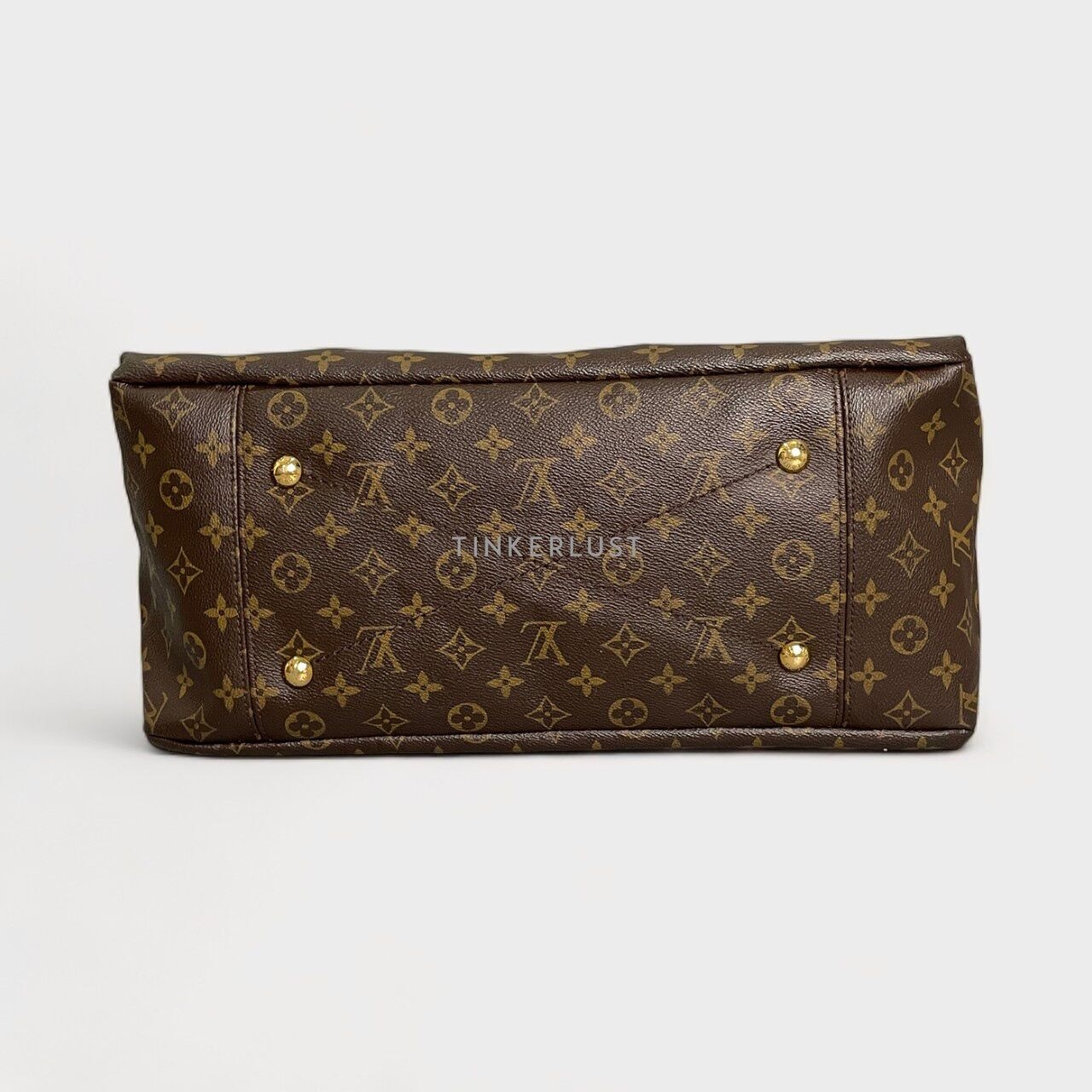 Louis Vuitton Monogram Artsy MM Brown Coated Canvas GHW Shoulder Bag