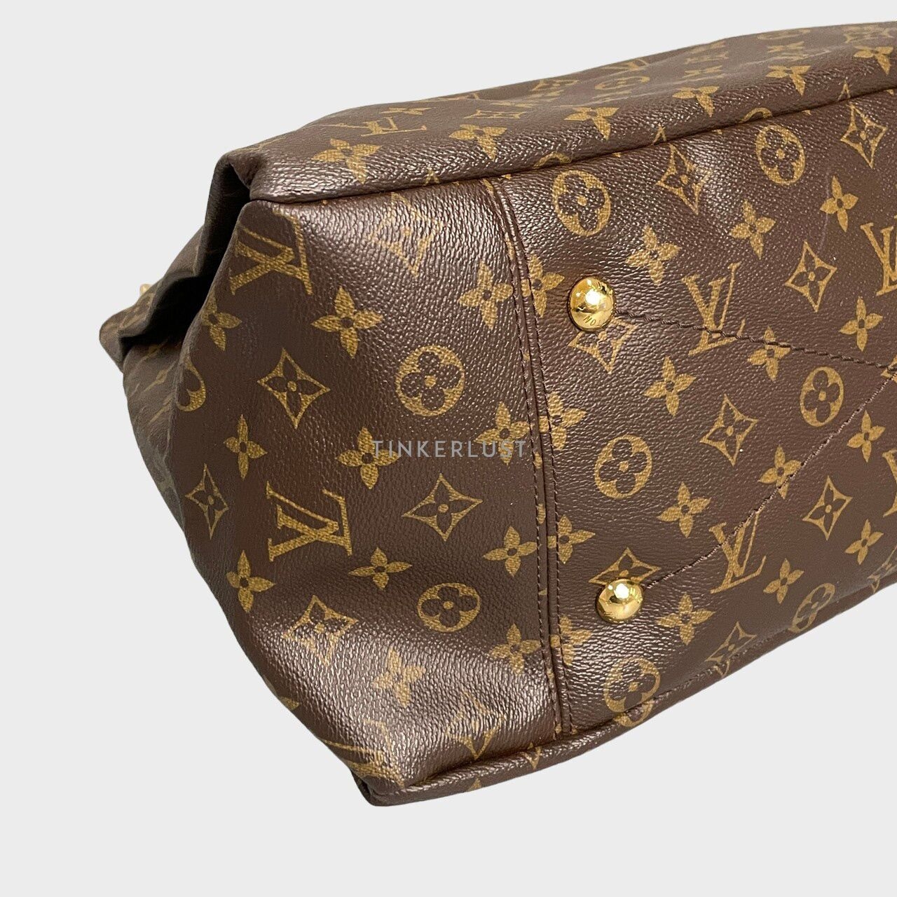 Louis Vuitton Monogram Artsy MM Brown Coated Canvas GHW Shoulder Bag