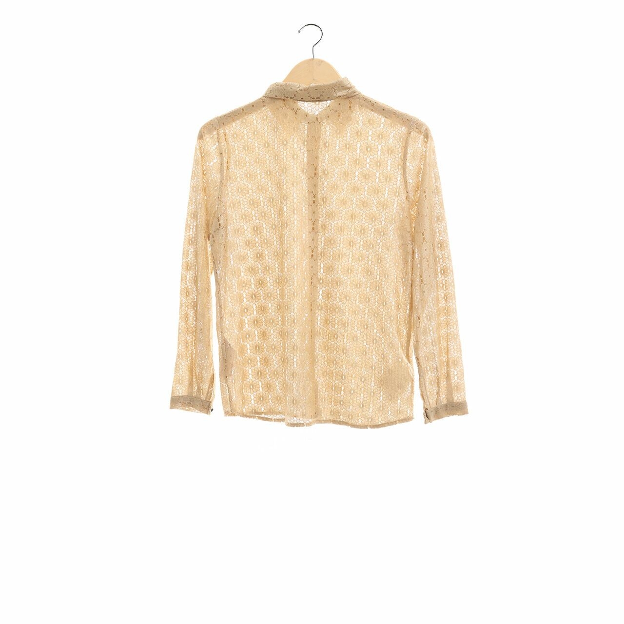 Shop At Velvet Brown Lace Shirt