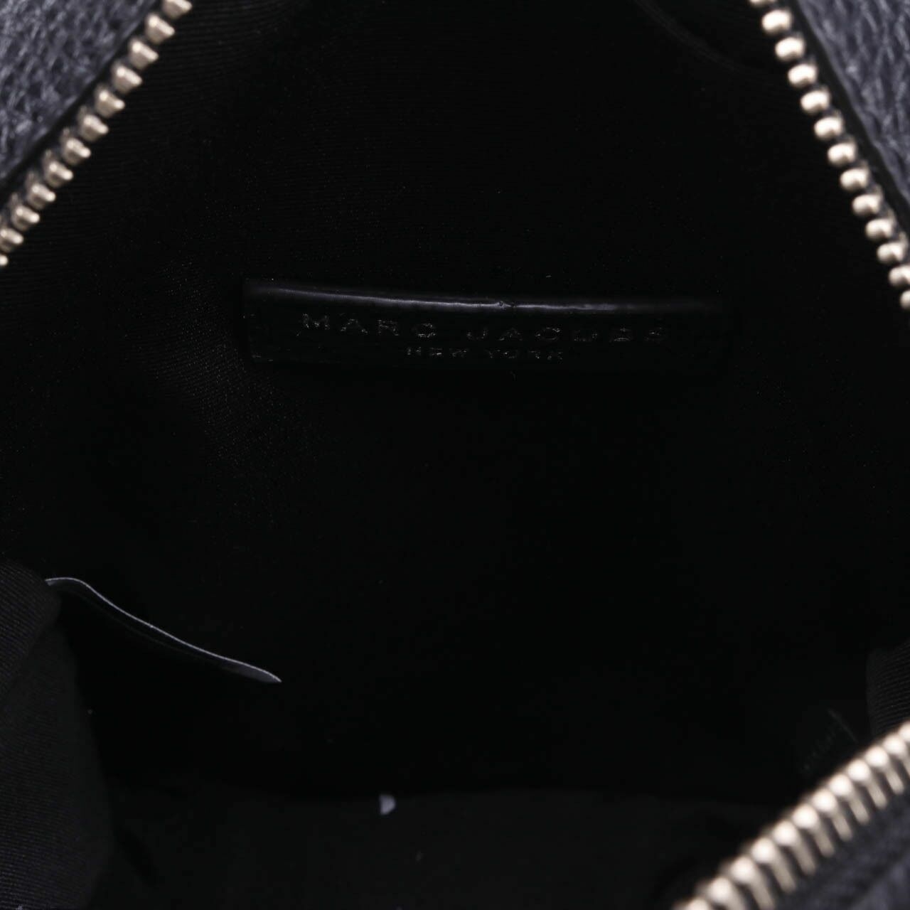 Marc Jacobs MJ Plain Leather Xbody Black Sling Bag