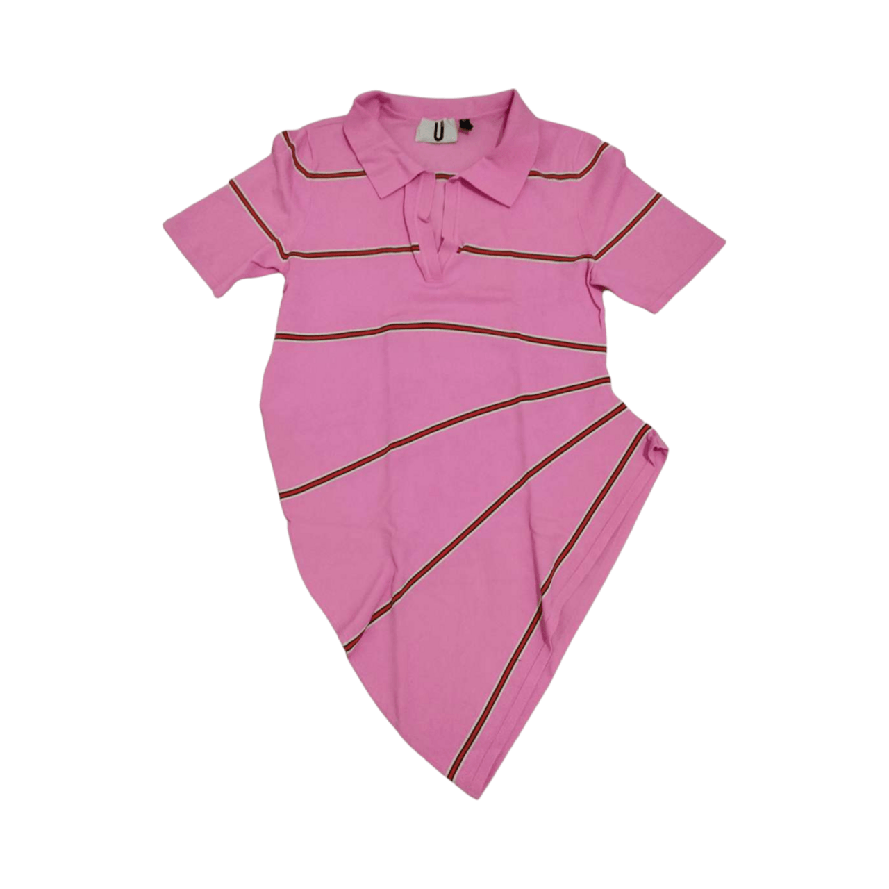 Topshop Pink Stripes Blouse