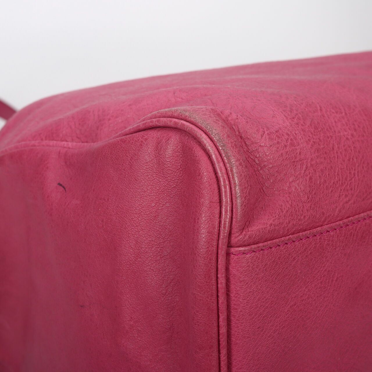 BALENCIAGA Agneau Classic Hardware Velo Magenta 