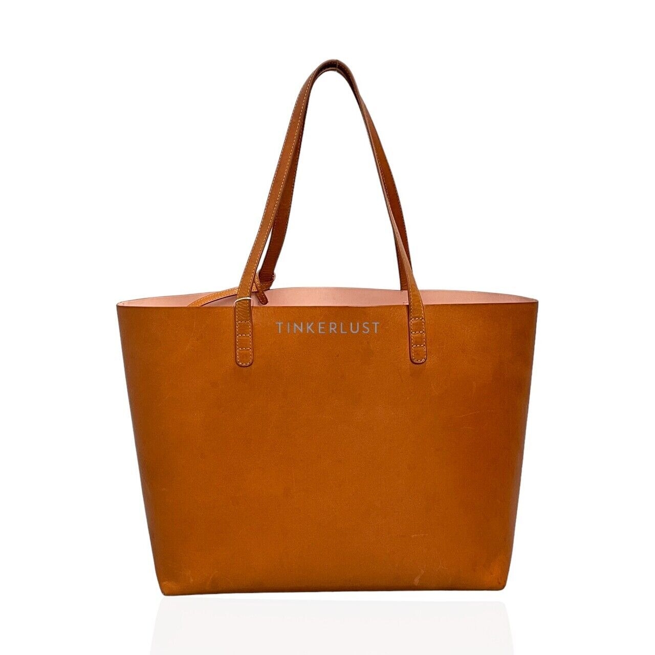 Mansur Gavriel Tan Leather Large Tote Bag