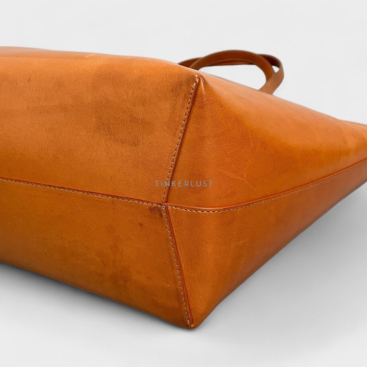 Mansur Gavriel Tan Leather Large Tote Bag