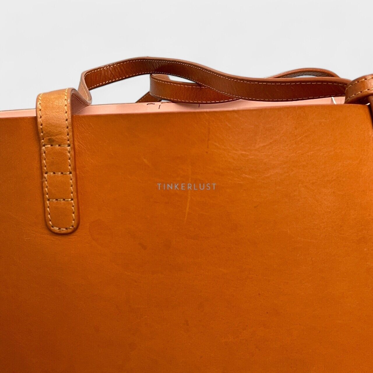 Mansur Gavriel Tan Leather Large Tote Bag