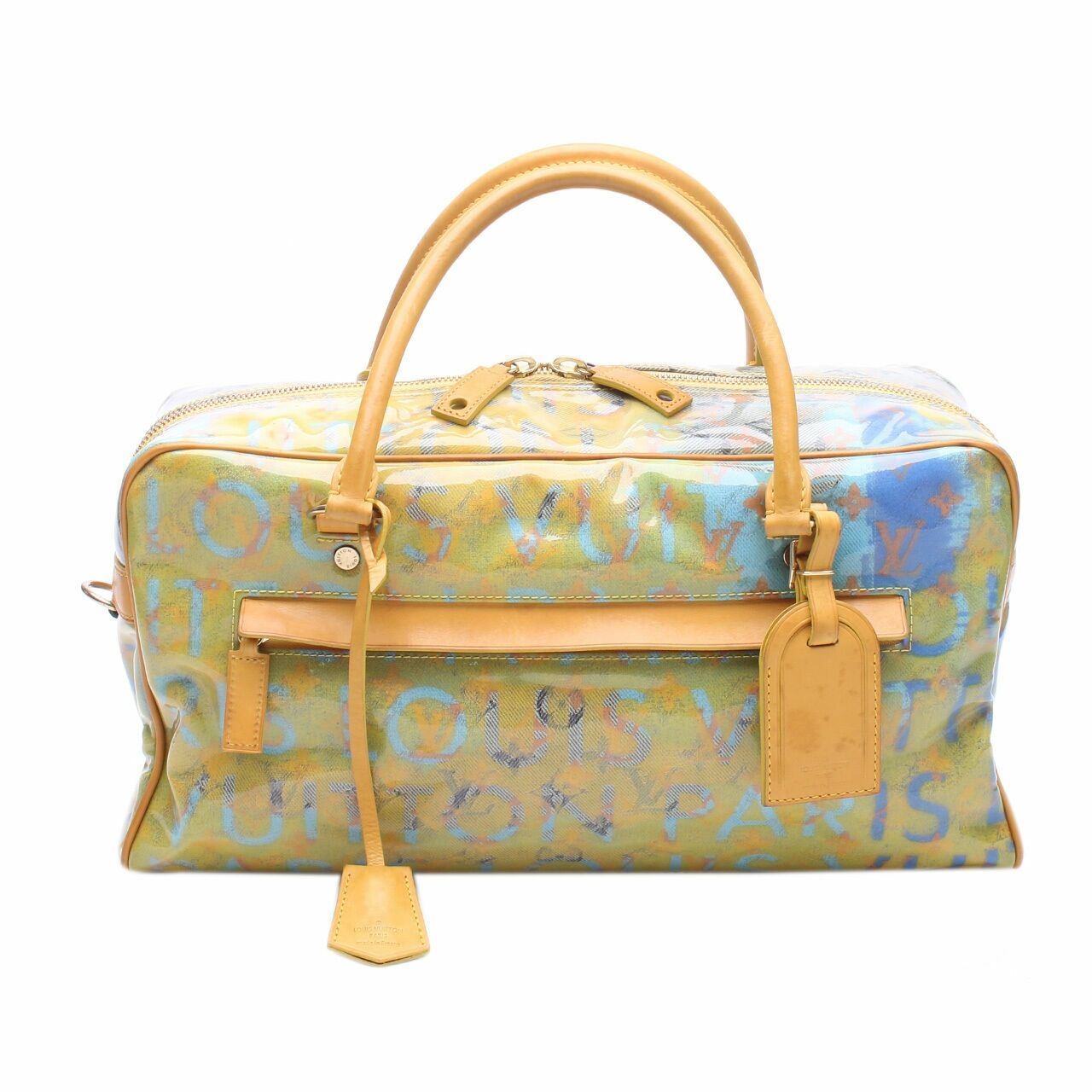 Louis Vuitton Richard Prince Jaune Defile Weekender Handbag