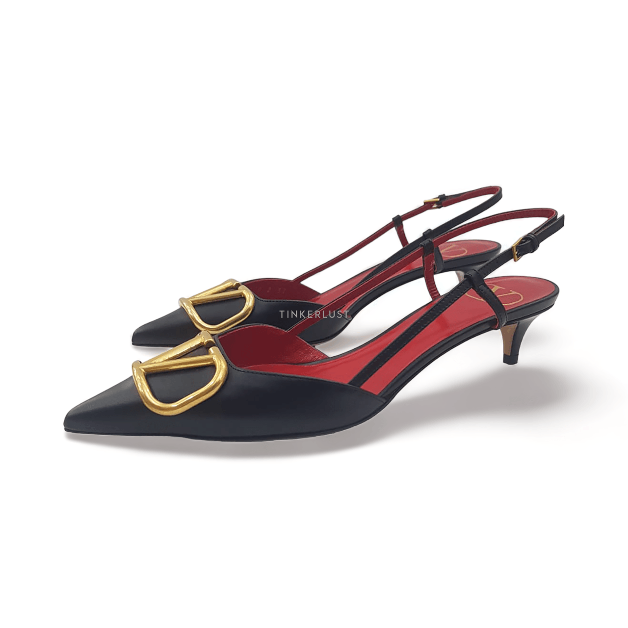 Valentino Garavani Slingback Black Heels