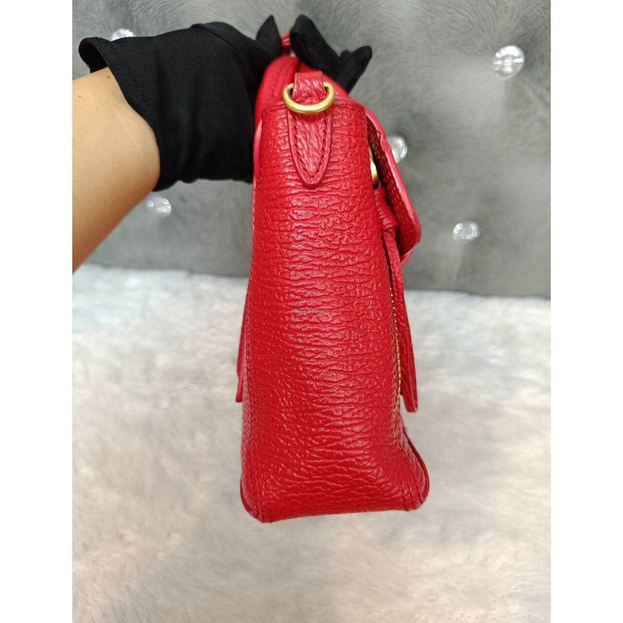 Phillip Lim Mini Pashli Red GHW Satchel Bag