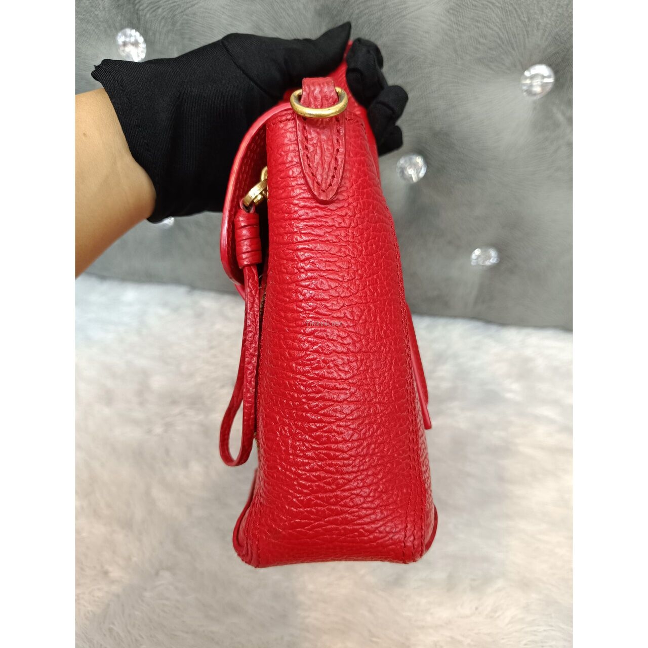 Phillip Lim Mini Pashli Red GHW Satchel Bag