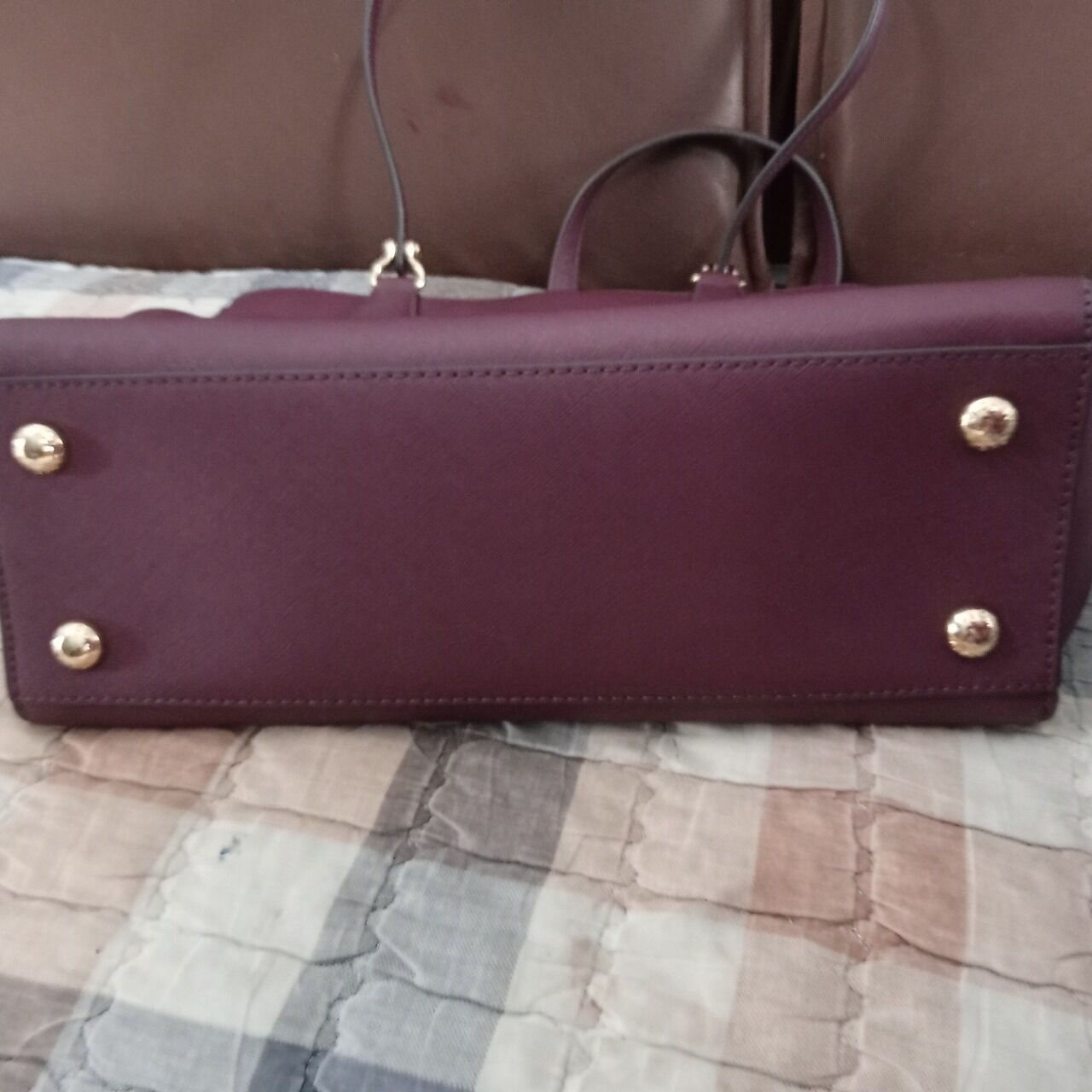 Michael Kors Maroon Handbag