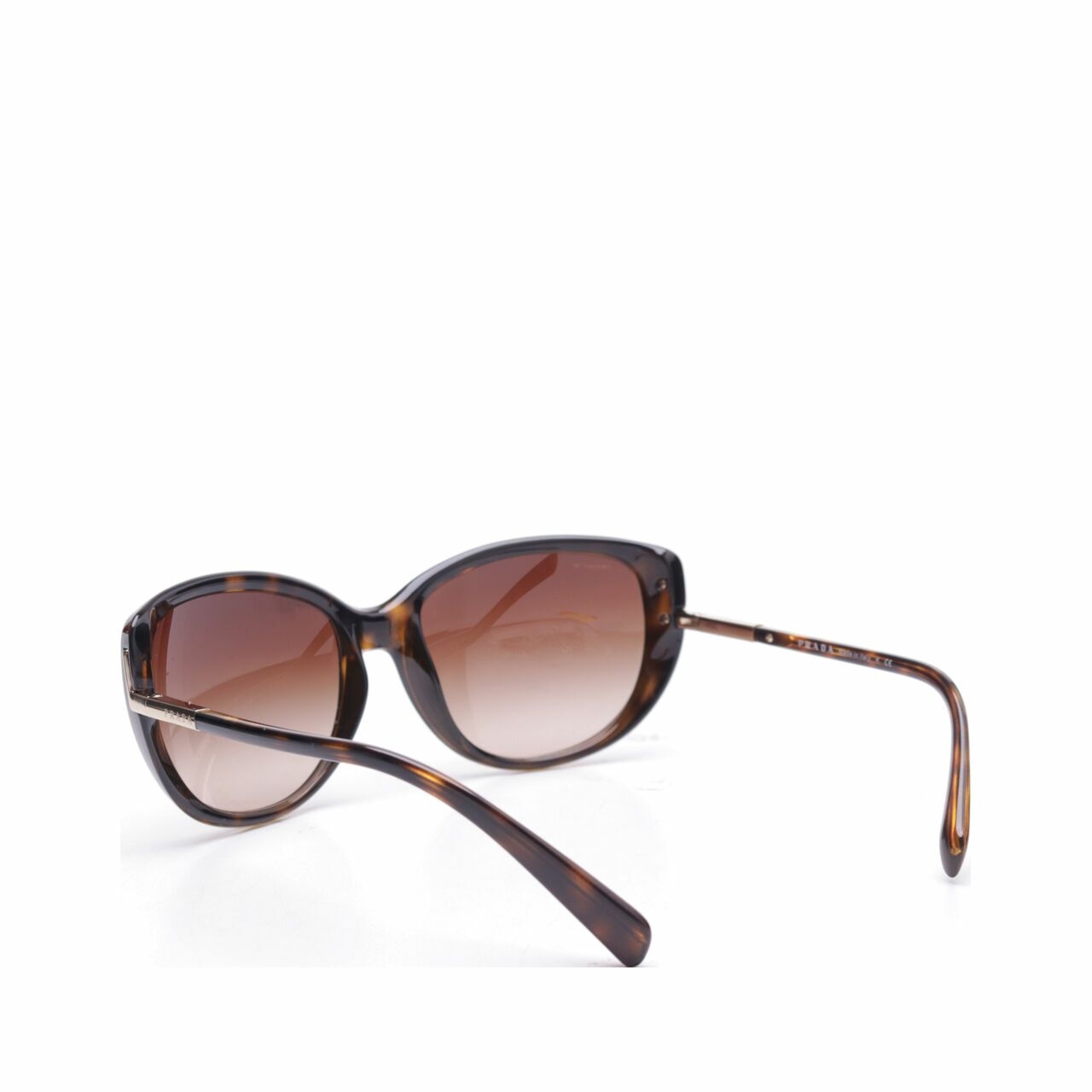 Prada Brown SPR 07o Havana 2 AU-6S1 Sunglasses