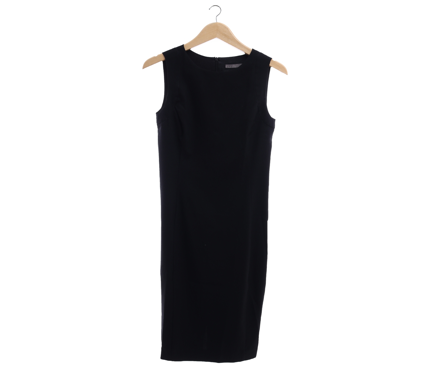 Zara Black Bodycon Midi Dress