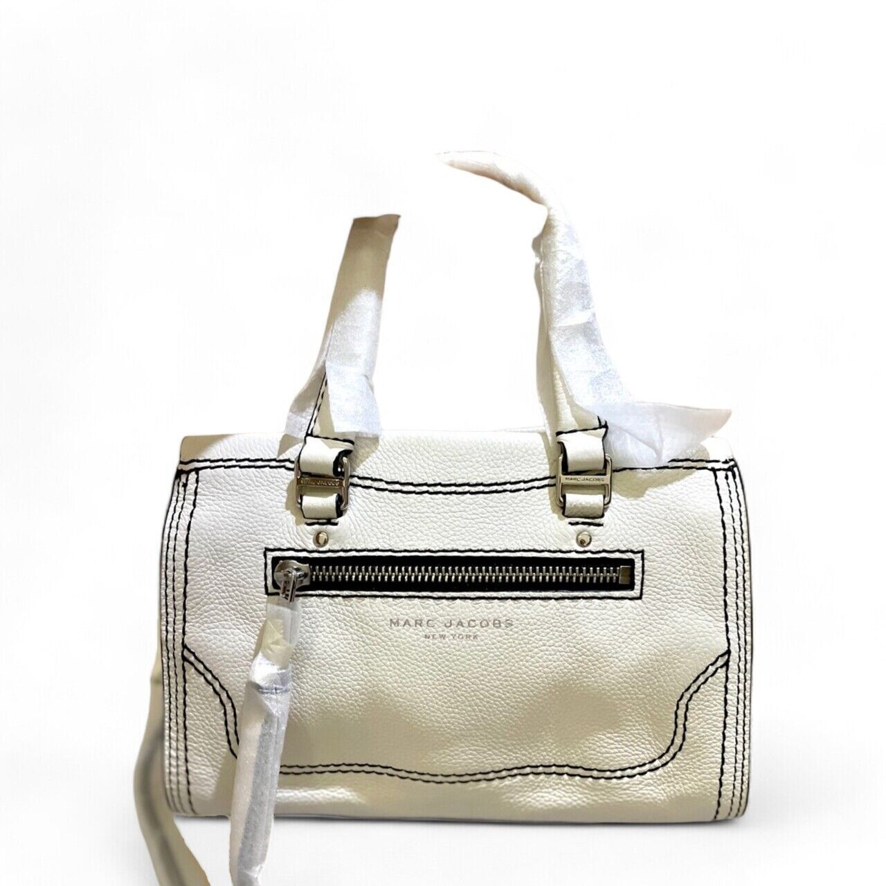 Marc Jacobs White & Off White Sling Bag