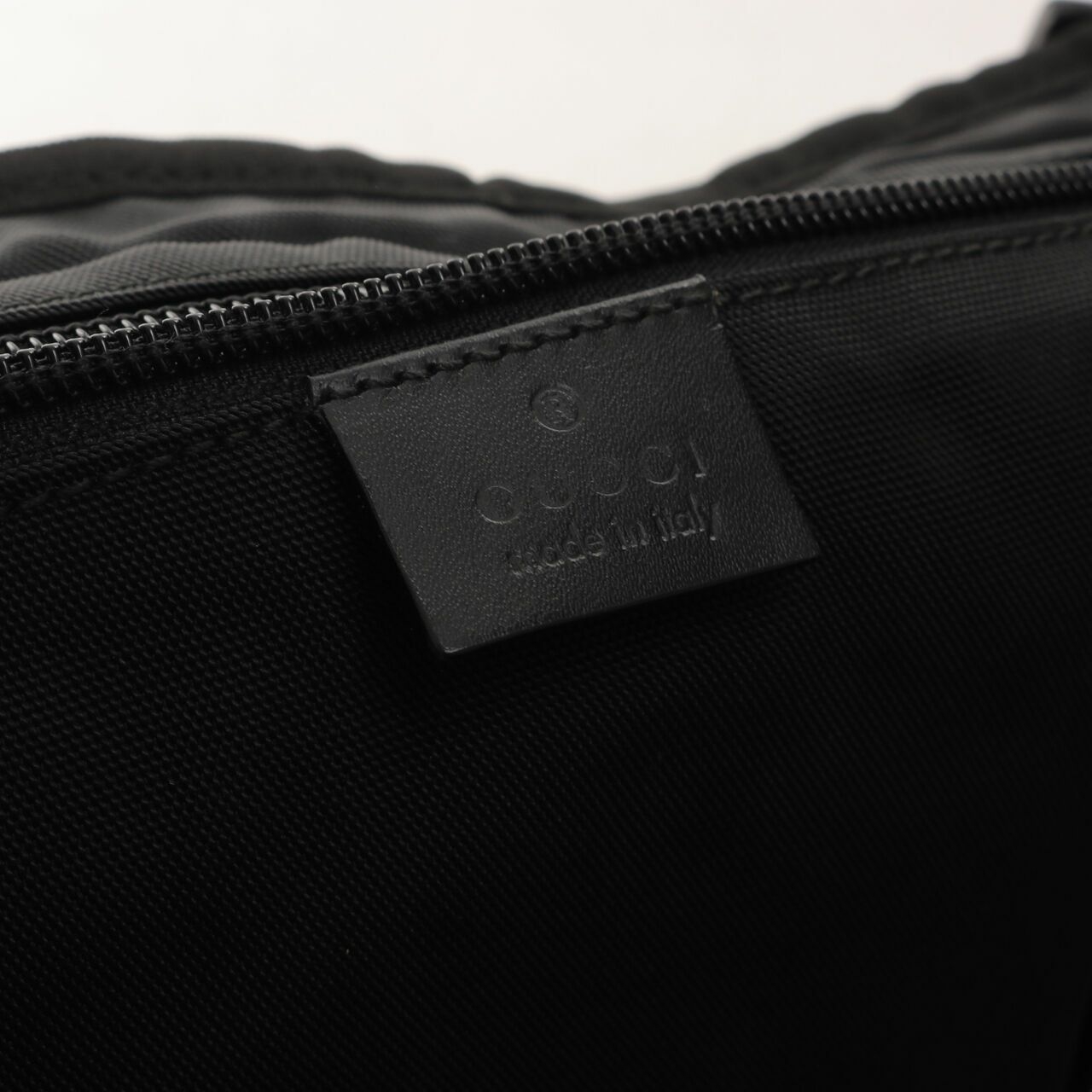 Gucci Black Nylon Garment Bag