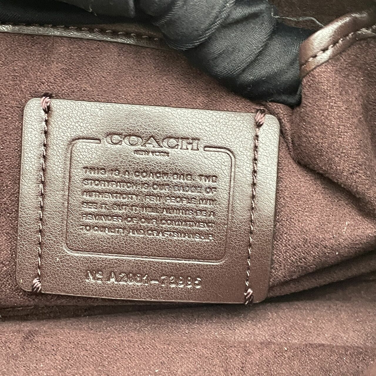 Coach 73995 Tabby 26 Taupe Satchel Bag