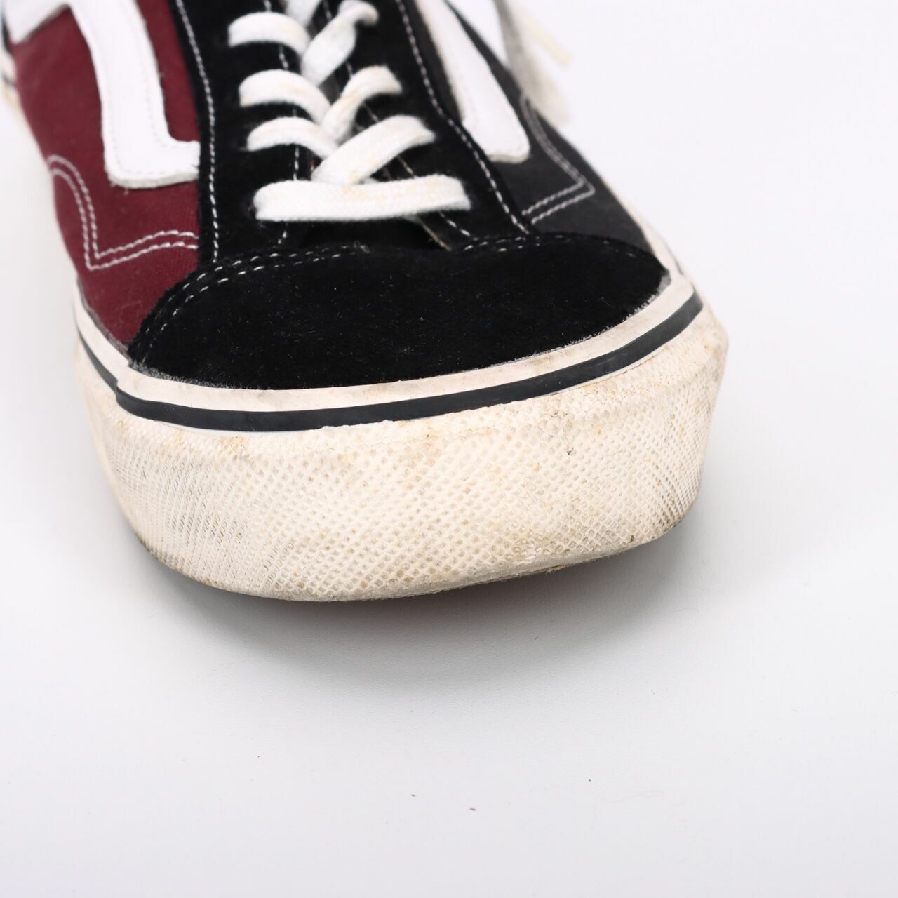 Vans Black & Maroon Sneakers