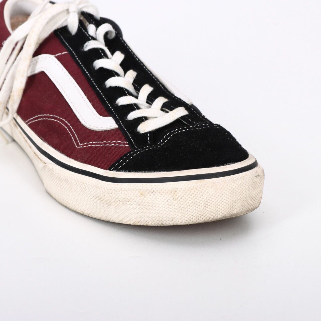 Vans Black & Maroon Sneakers