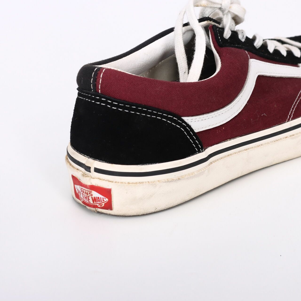 Vans Black & Maroon Sneakers