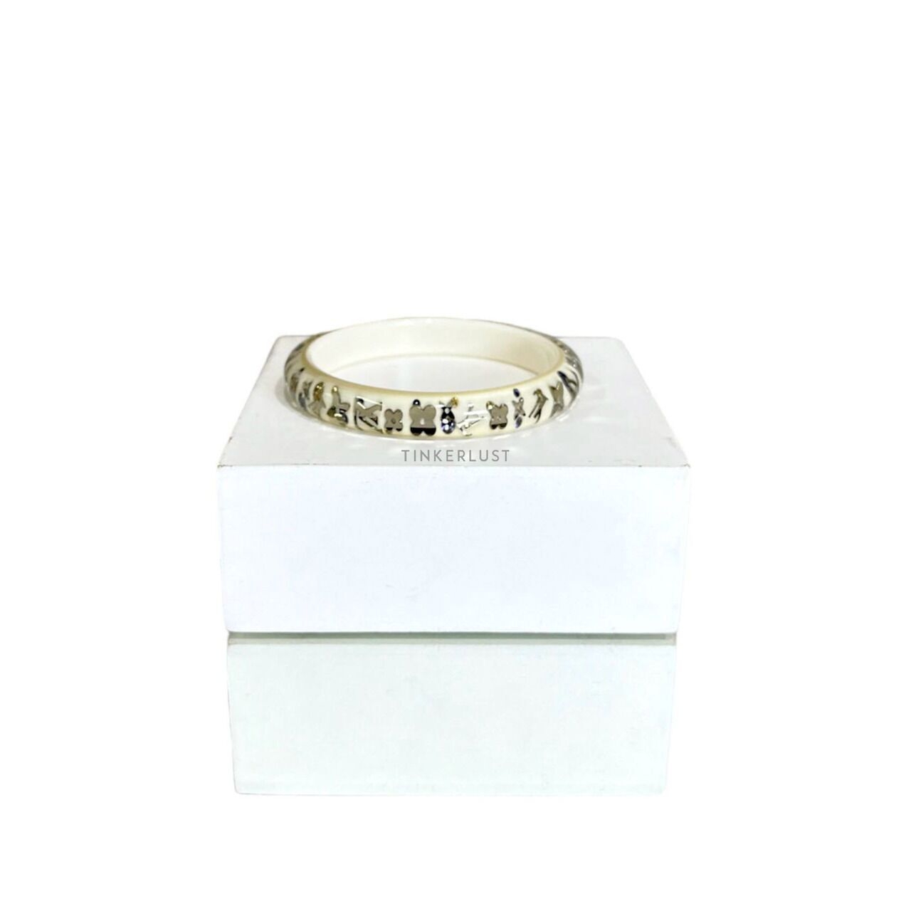 Louis Vuitton Inclusion Bangle Resin Ivory Jewellery