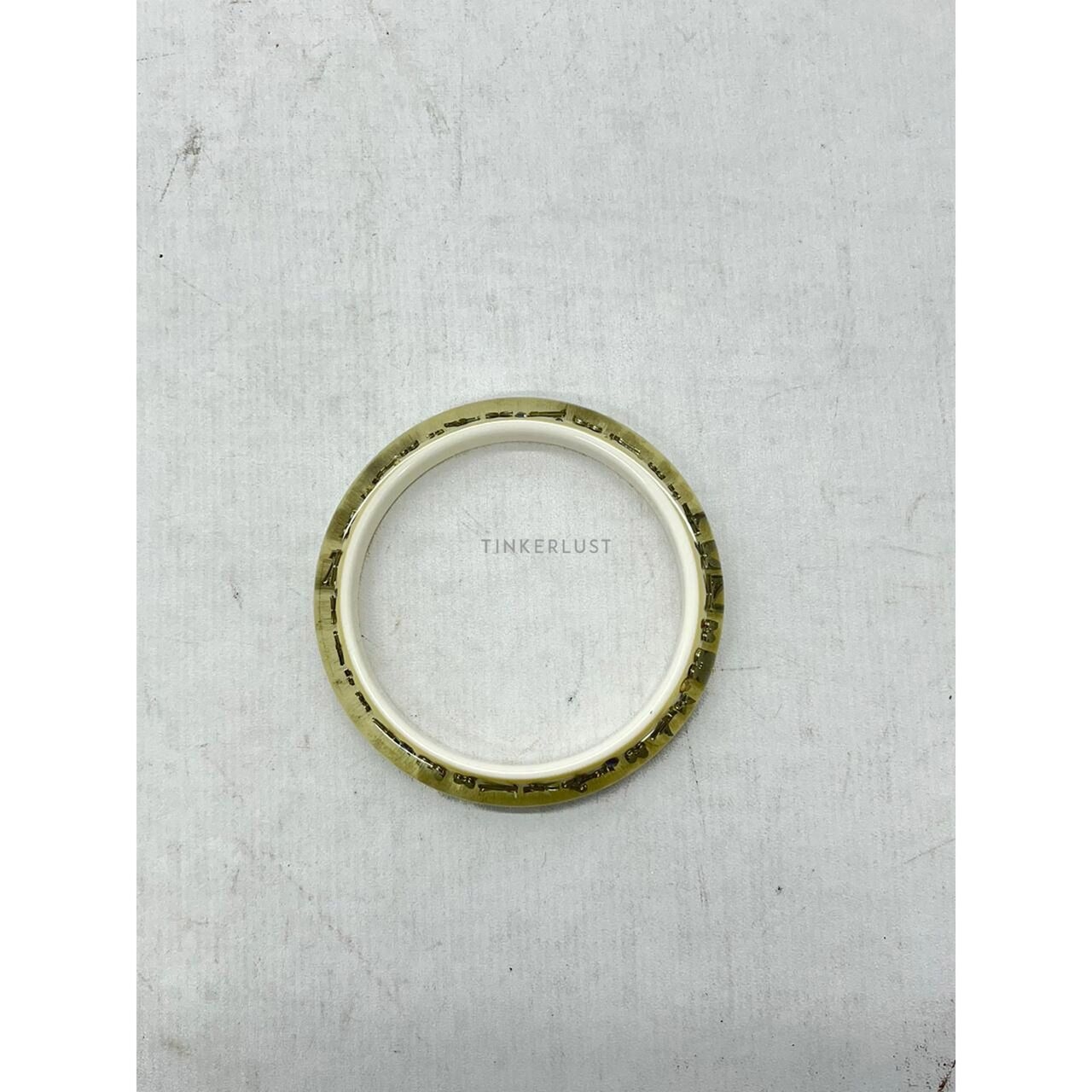 Louis Vuitton Inclusion Bangle Resin Ivory Jewellery