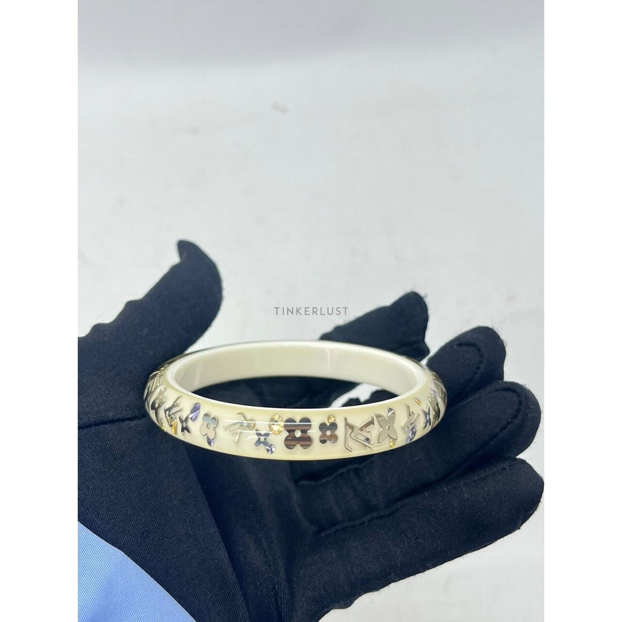 Louis Vuitton Inclusion Bangle Resin Ivory Jewellery