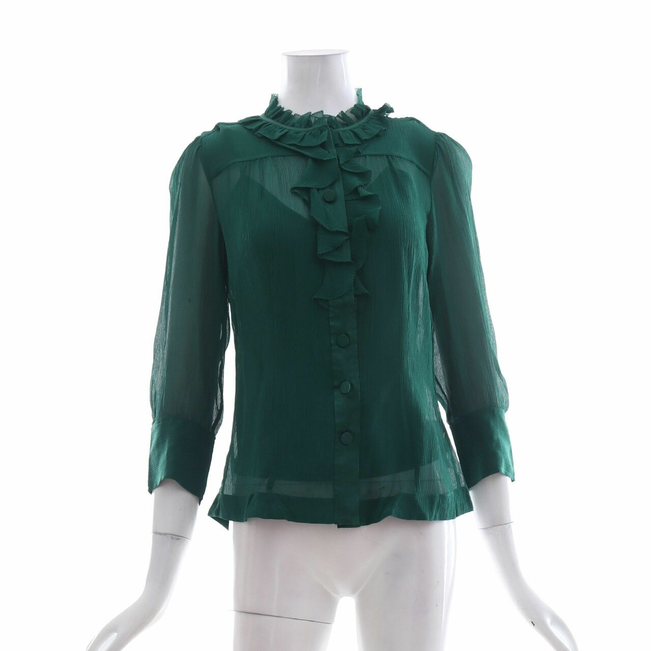 Banana Republic Green Blouse