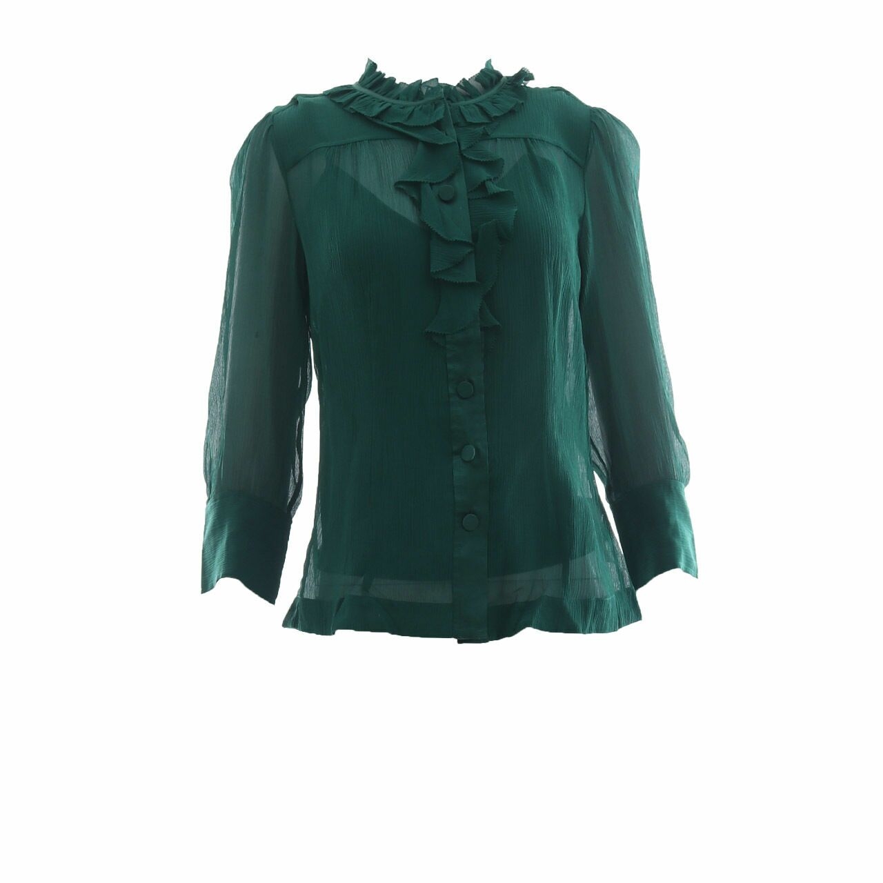 Banana Republic Green Blouse