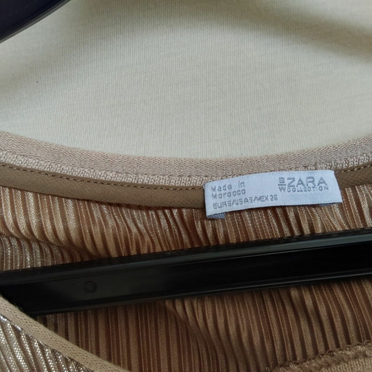 Zara Bronze Organic Blouse