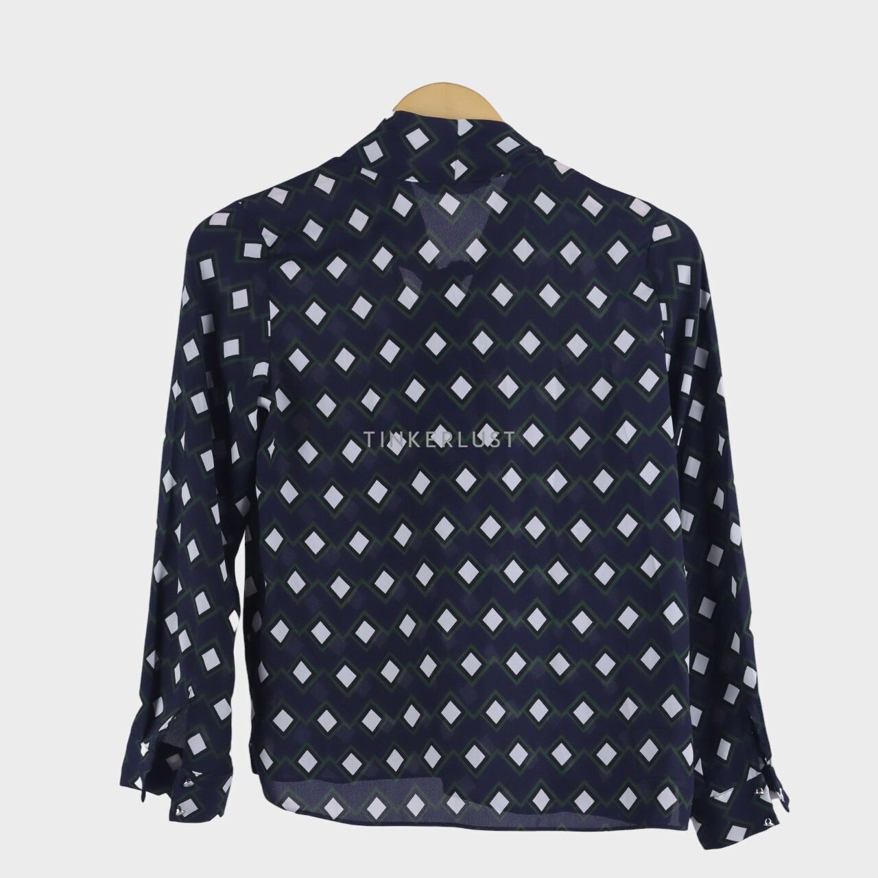 Dorothy Perkins Navy Pattern Blouse