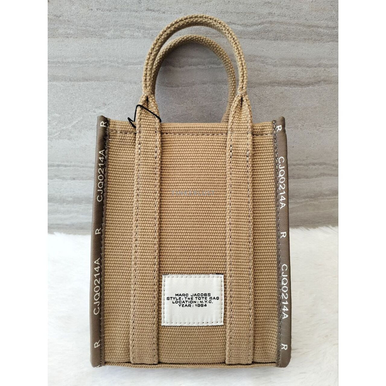 Marc Jacobs Mini The Tote Bag in Camel / Light Brown Satchel Bag