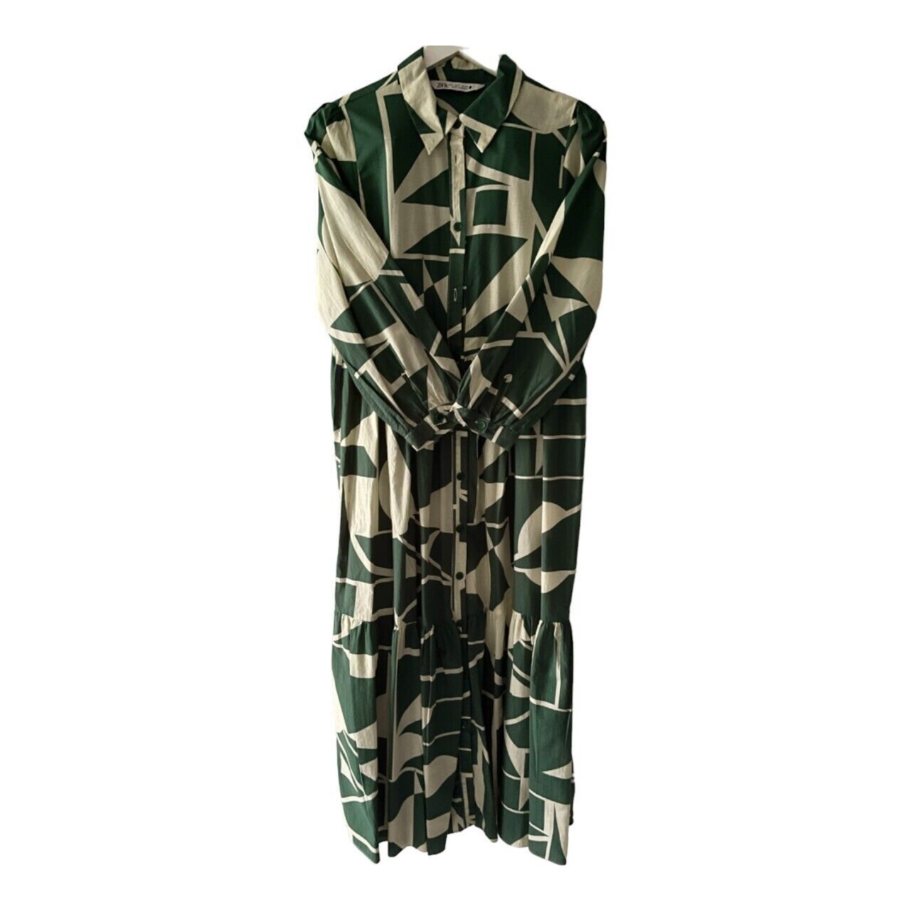 Zara Green Midi Dress
