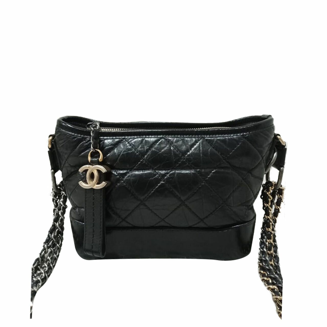 Chanel Gabrielle Small Black #24 Sling Bag