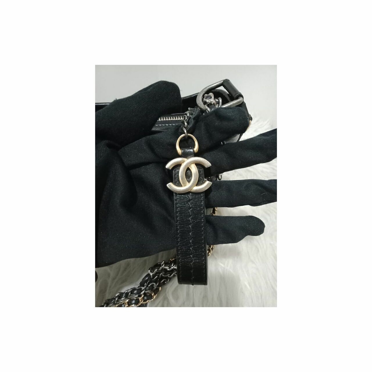 Chanel Gabrielle Small Black #24 Sling Bag