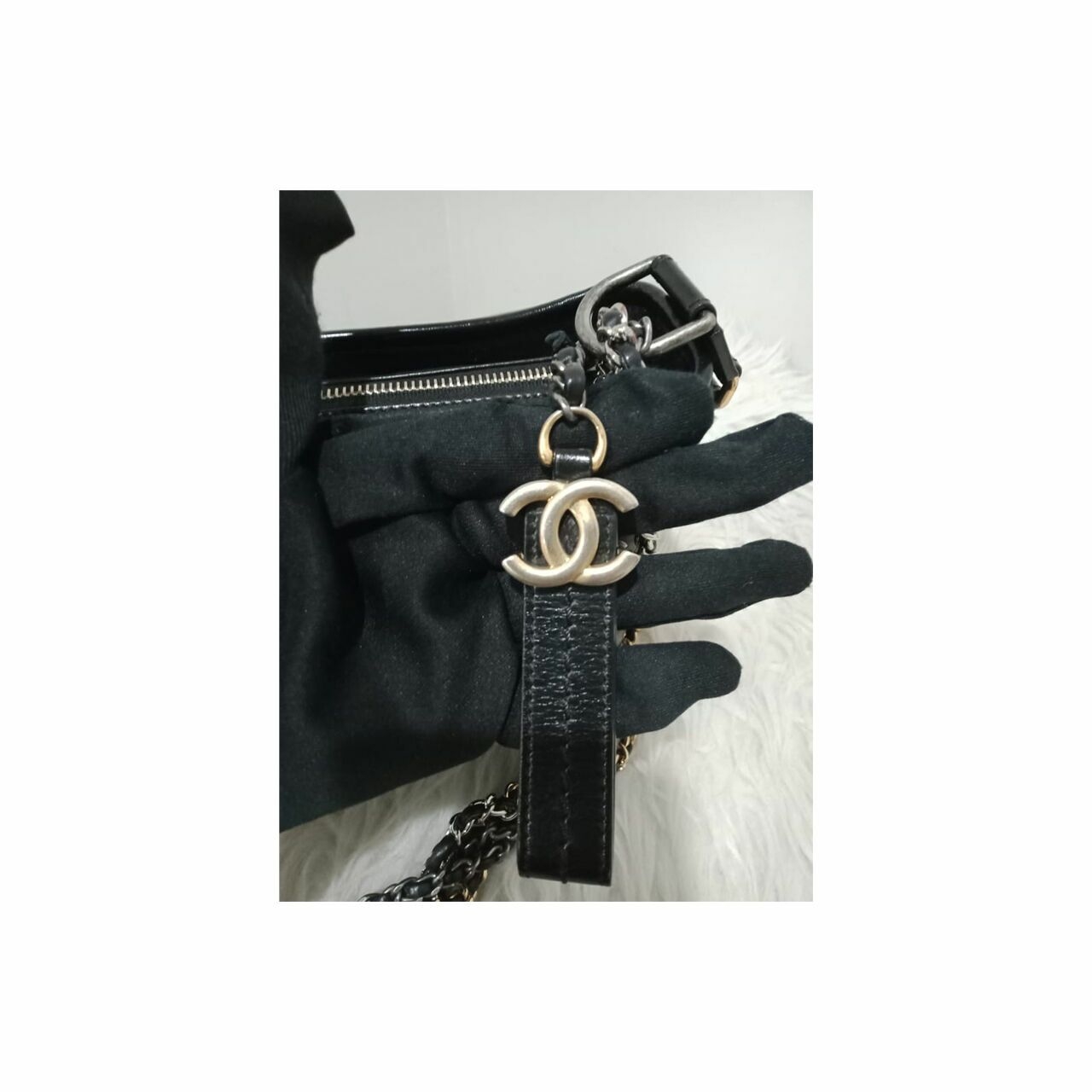 Chanel Gabrielle Small Black #24 Sling Bag