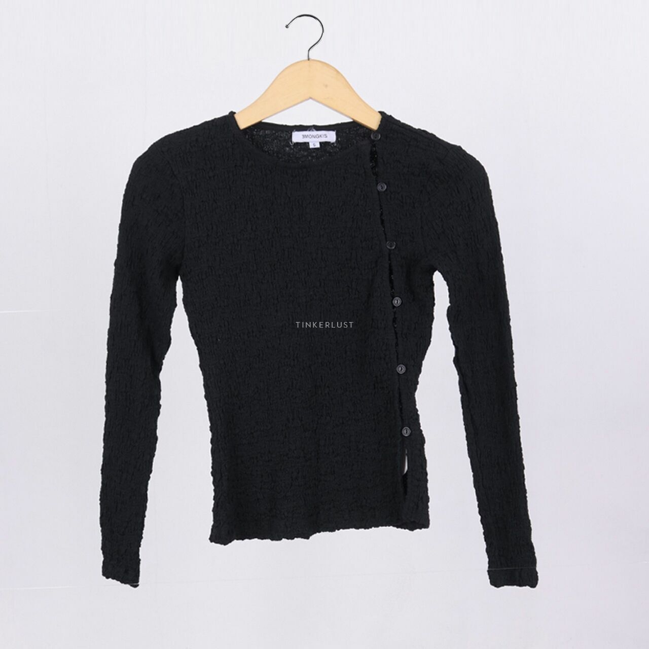 3Mongkis Black Blouse