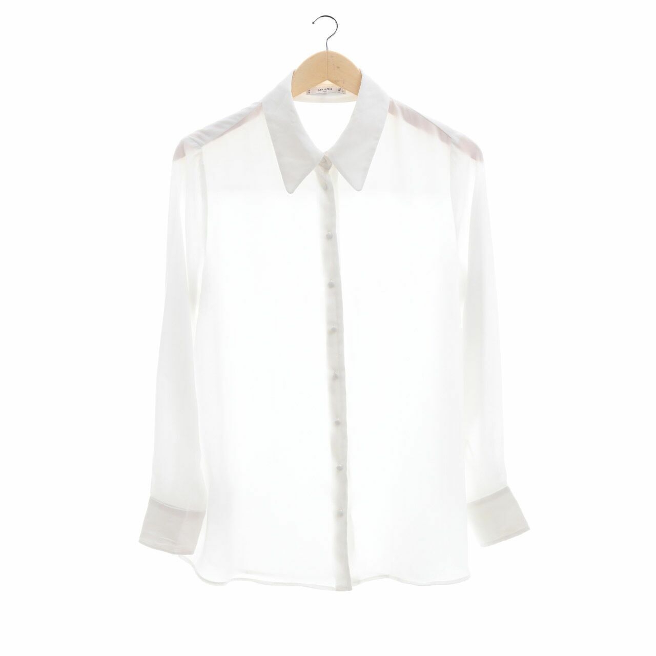 Mango White Shirt