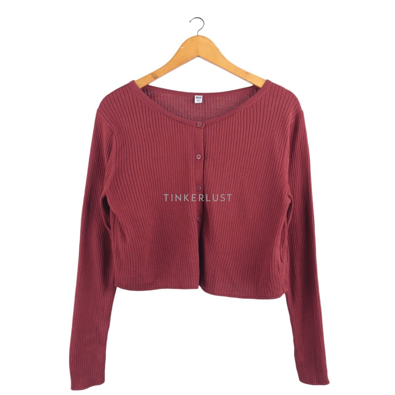 UNIQLO Dark Terracota Cardigan