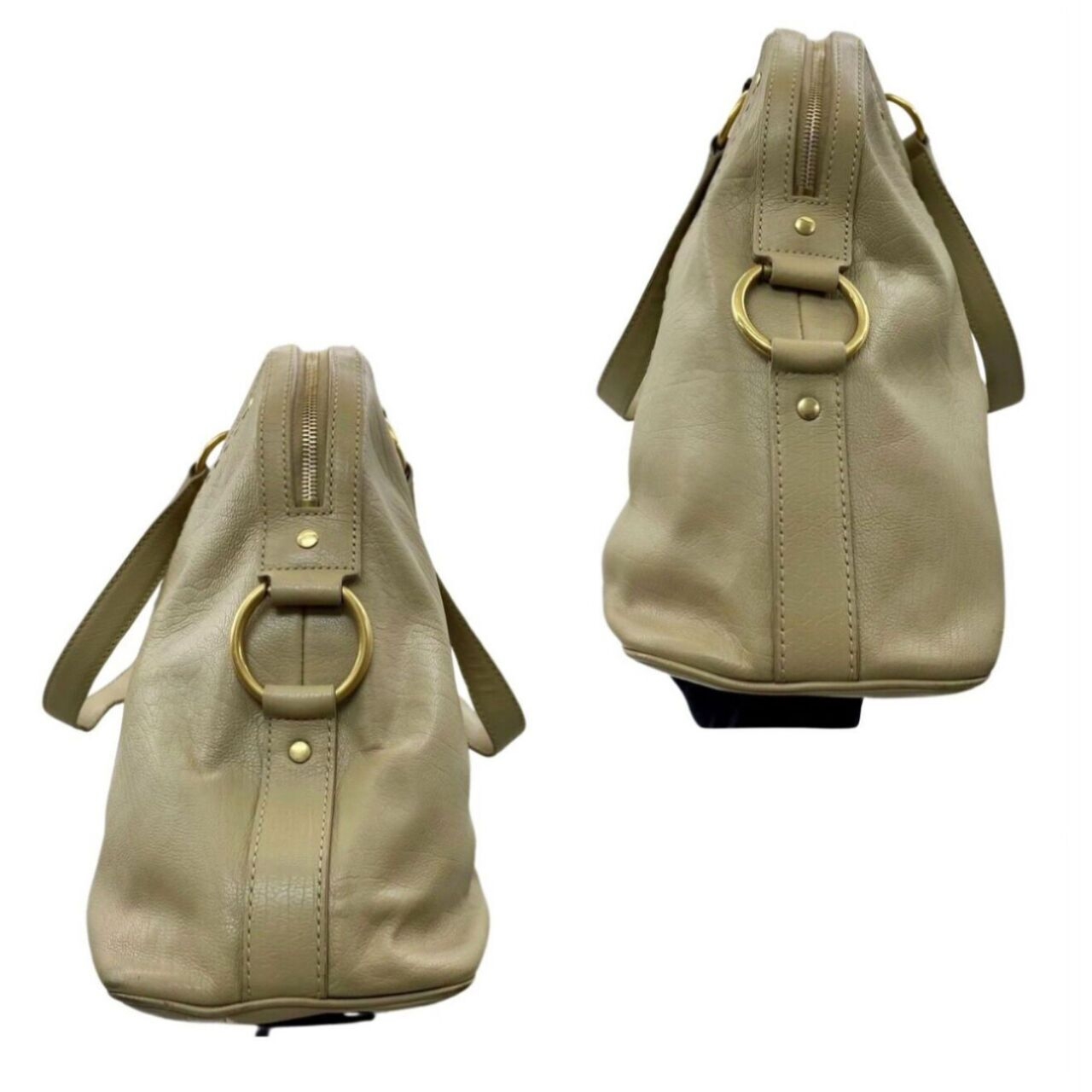 Yves Saint Laurent Muse Beige Shoulder Bag