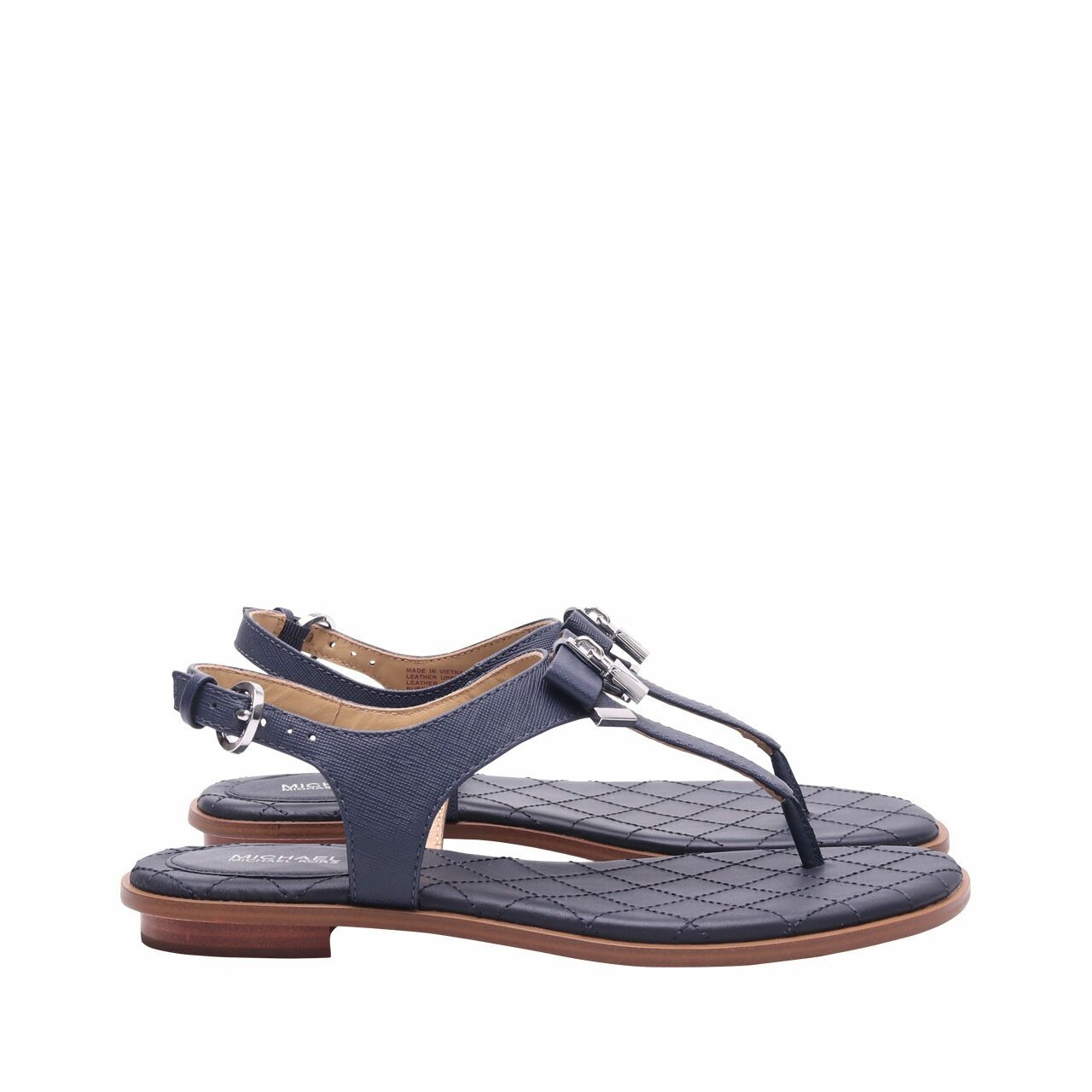 Michael Kors Navy Alice Thong Sandals