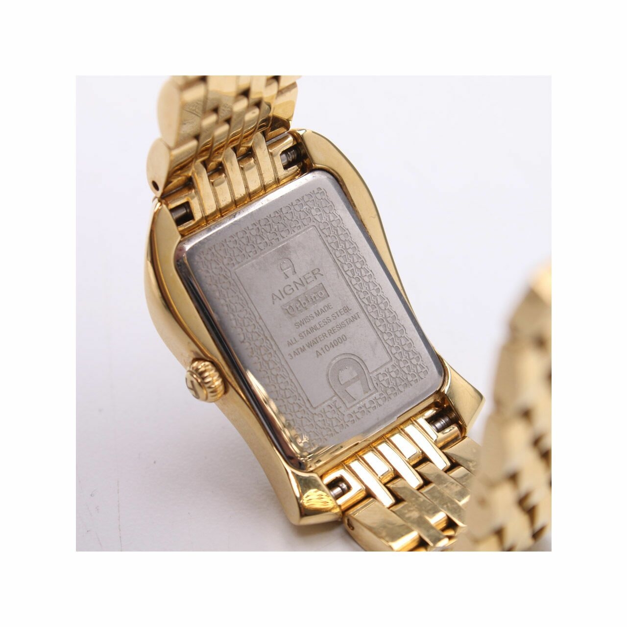 Aigner Urbino Yellow Gold Tone Stainless Steel Women's Wristwatch