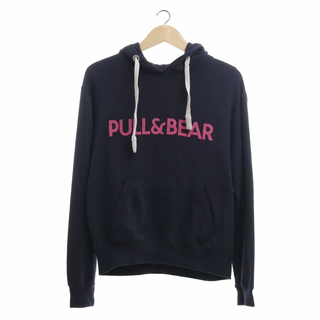 Pull & Bear Navy Hoodie Sweater