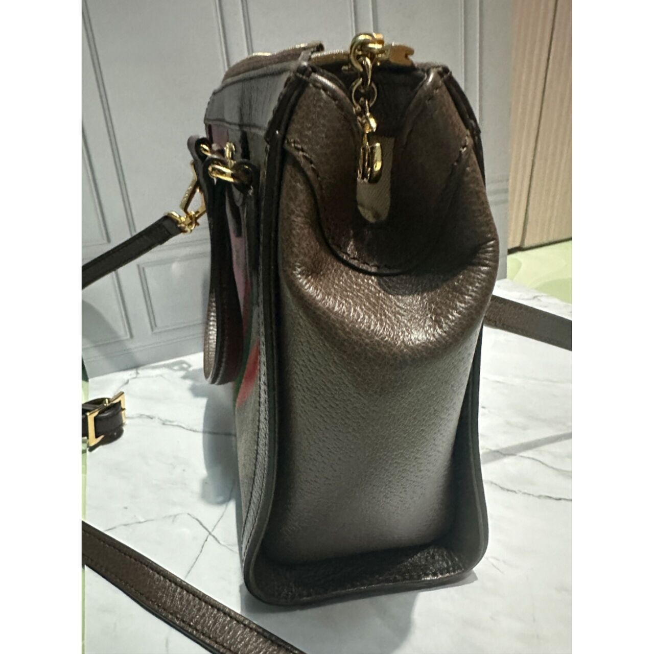 Gucci Brown Ophidia Bag