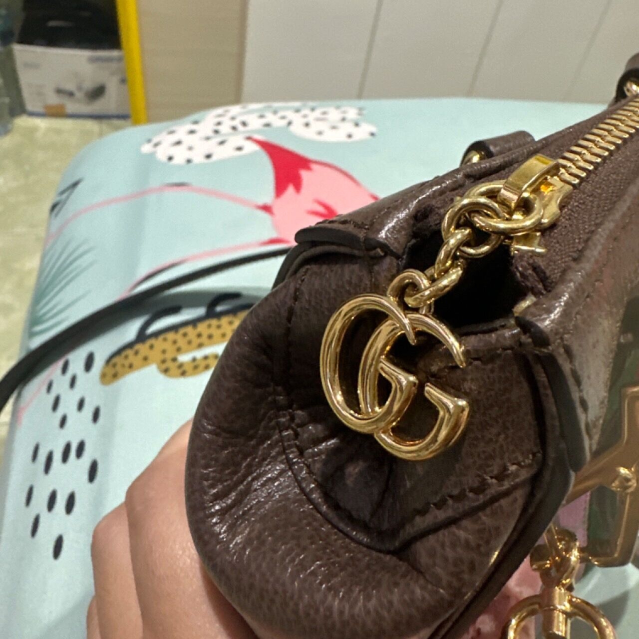 Gucci Brown Ophidia Bag