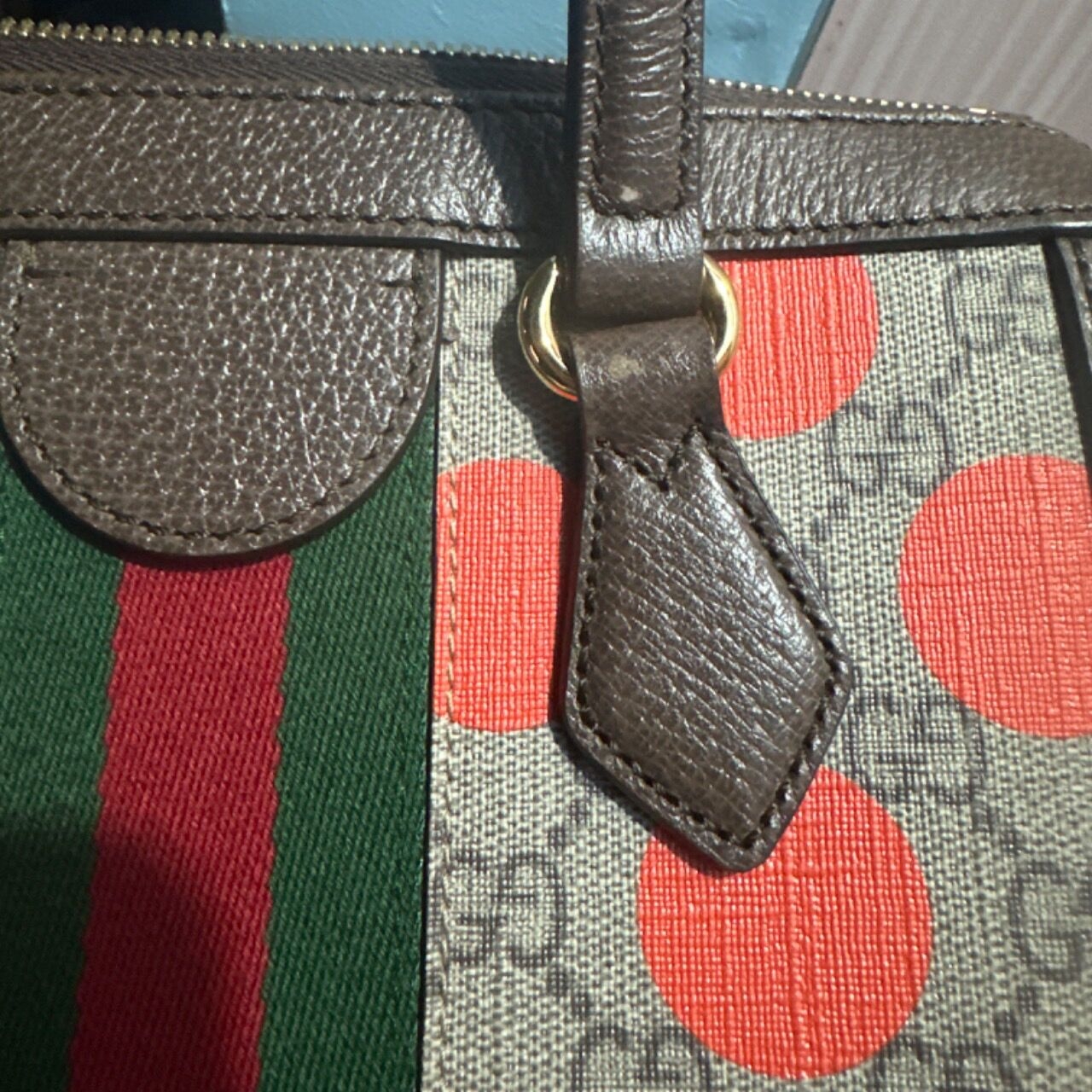 Gucci Brown Ophidia Bag