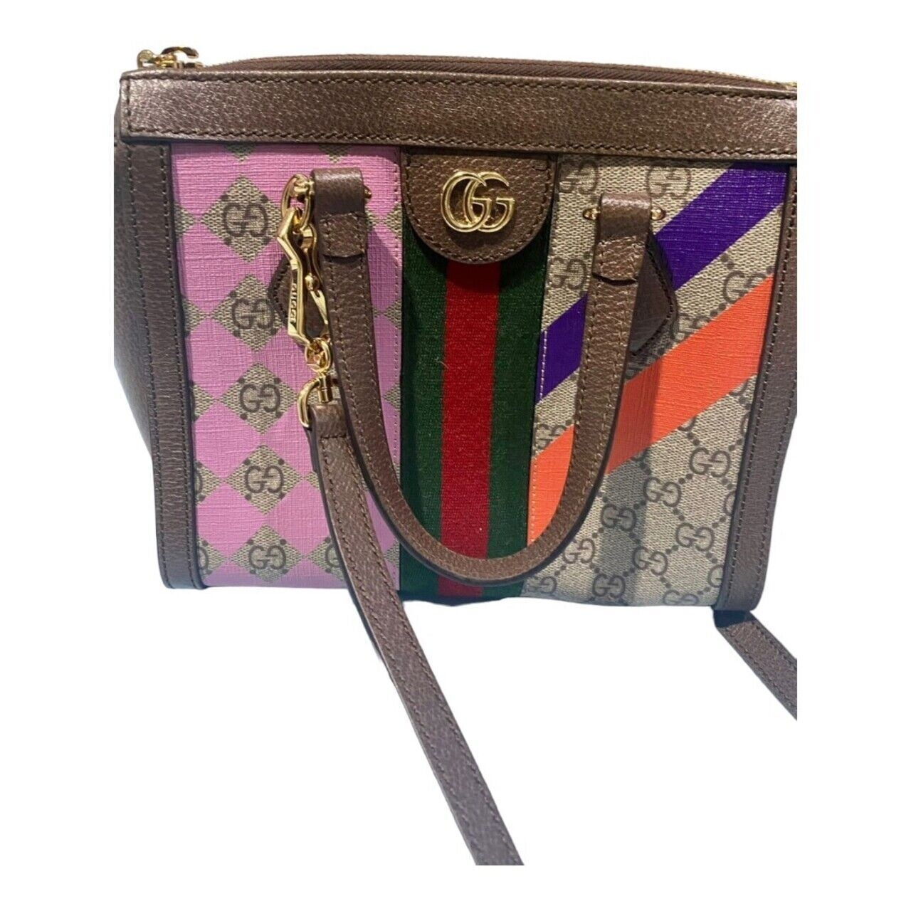 Gucci Brown Ophidia Bag