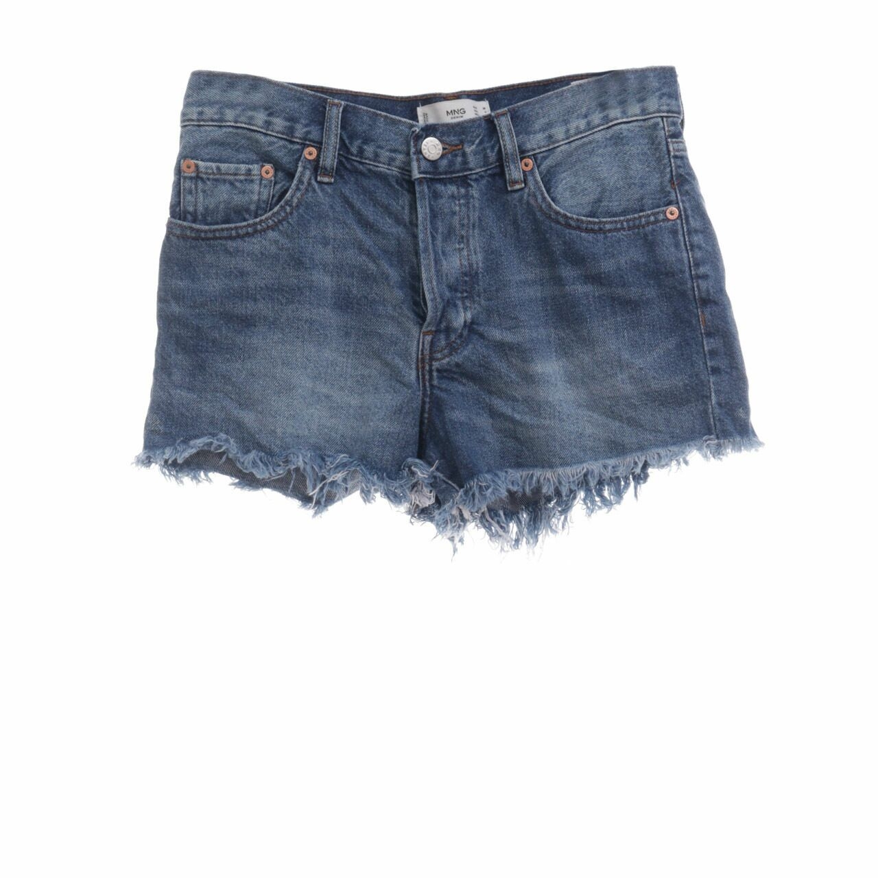 Mango Dark Blue Short Pants